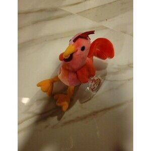 Ty Beanie Babies strut the rooster